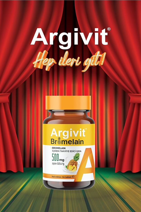 Argivit Bromelain 500 mg 60 Tablet