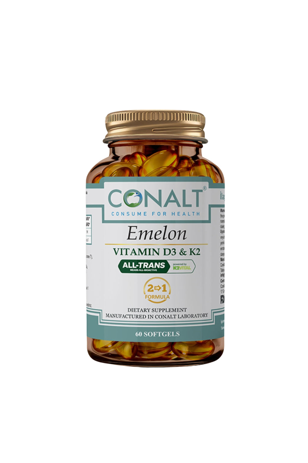 Conalt Emelon D3 & K2 60 Soft Jel