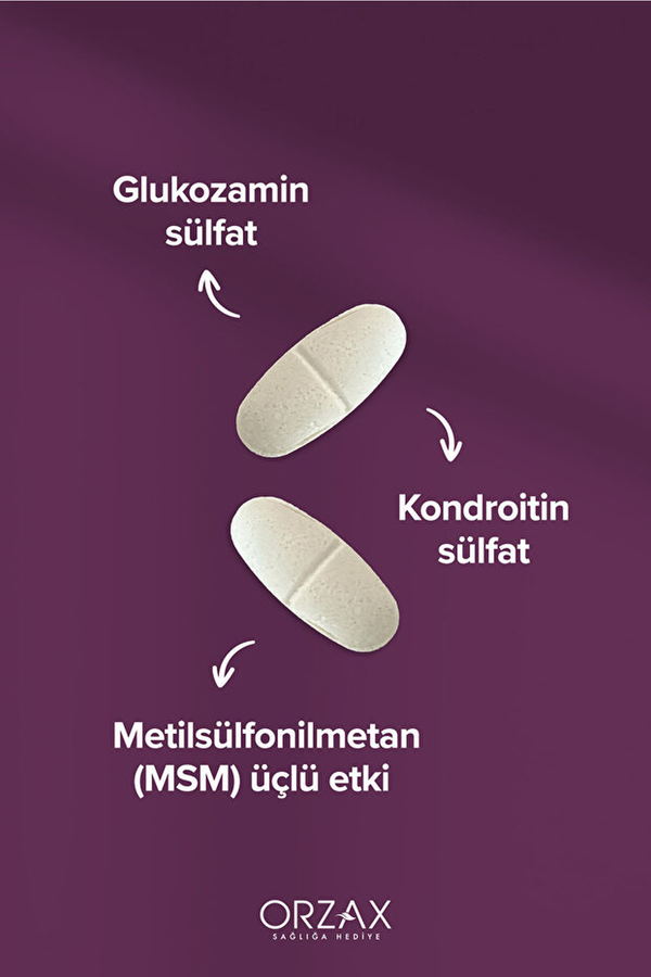 Orzax Cosakondrin MSM 60 Tablet