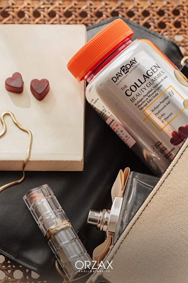Orzax Day2Day The Collagen Beauty Gummies 60 Çiğnenebilir Form