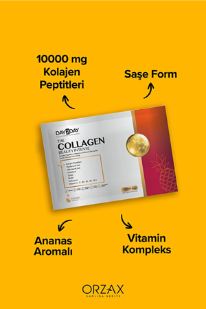 Orzax Day2Day The Collagen Beauty Intense Ananas Aromalı 30 Saşe