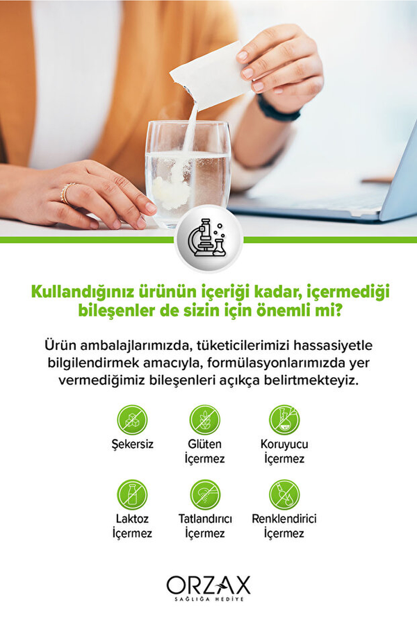 Orzax Day2Day The Collagen Mushroom Glow 30 Saşe