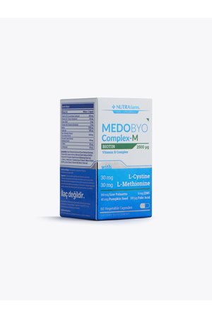 Nutrafarm MedoByo Complex M Erkek 2500 mcg 60 Kapsül