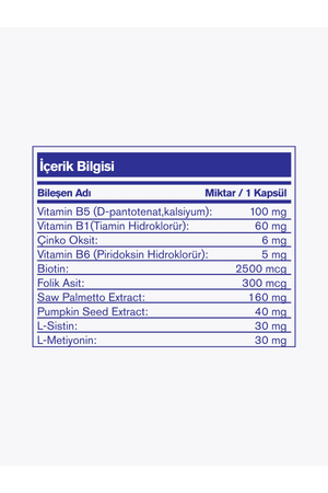 Nutrafarm MedoByo Complex M Erkek 2500 mcg 60 Kapsül