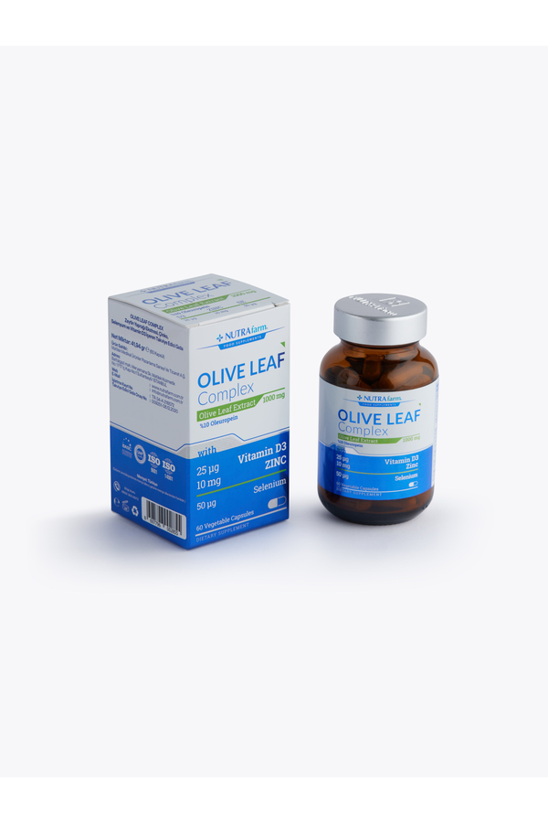 Nutrafarm Olive Leaf Complex 1000 mg 60 Kapsül