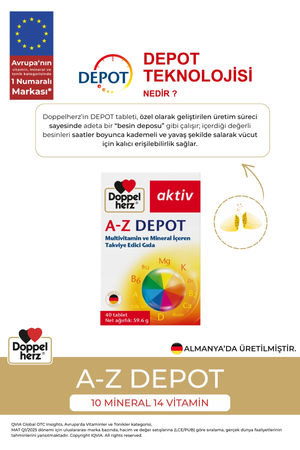 Doppelherz A-Z Depot 40 Tablet