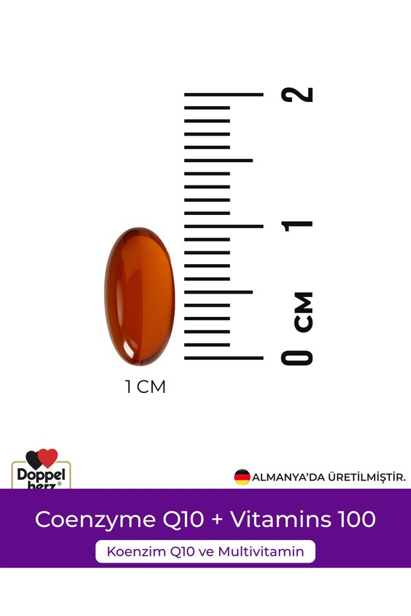 Doppelherz Coenzyme Q-10 + Vitamins 100 mg 30 Kapsül