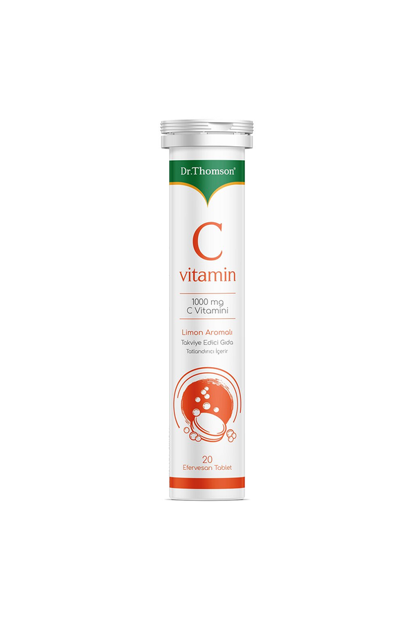 Dr.Thomson Vitamin C 1000 mg 20 Efervesan Tablet