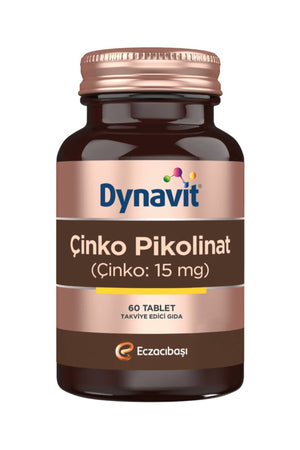 Dynavit Çinko Pikolinat 15 mg 60 Tablet