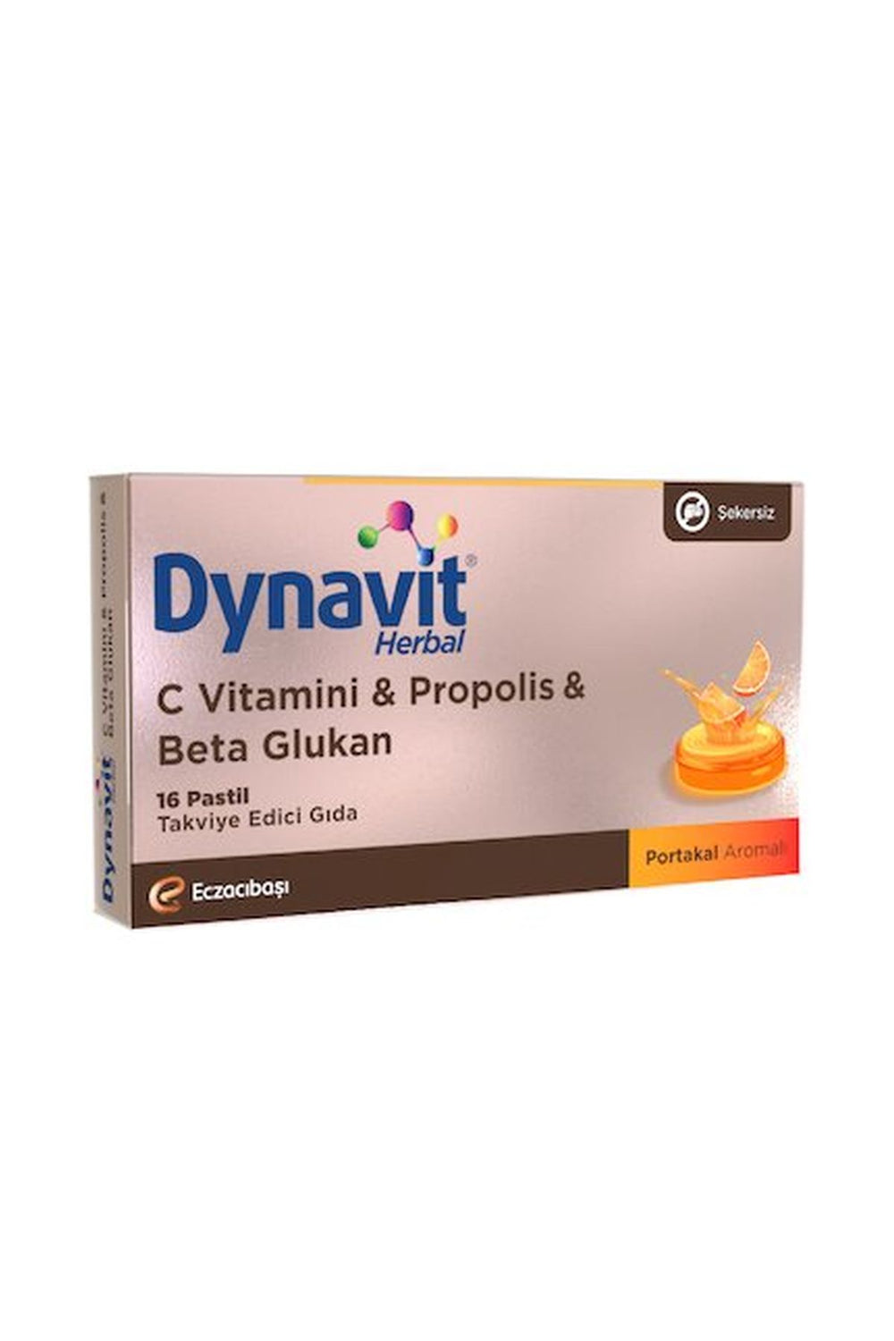 Dynavit Herbal C Vitamini & Propolis & Beta Glukan 16 Pastil
