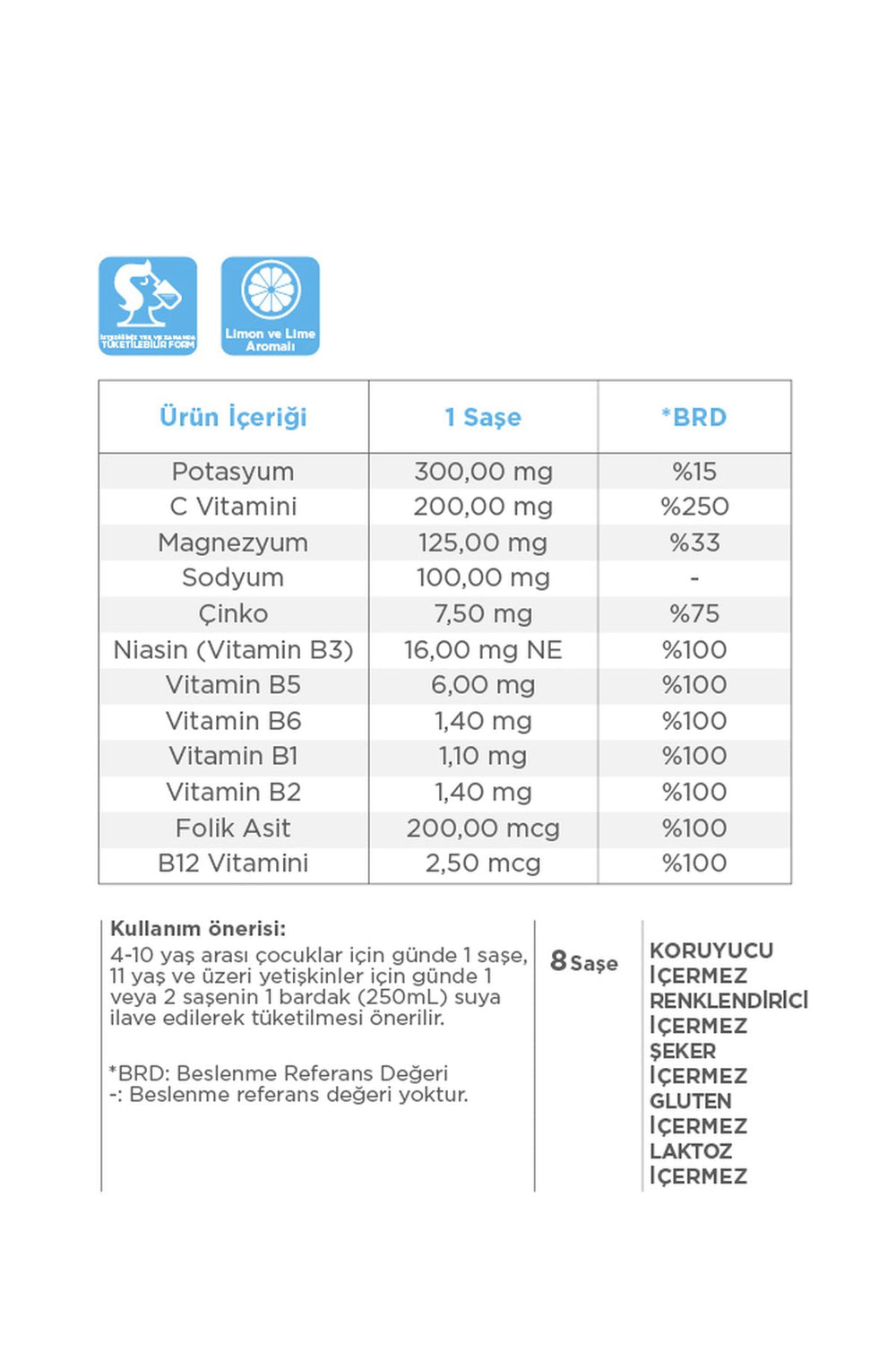 Dynavit Hydration Elektrolit 8 Saşe