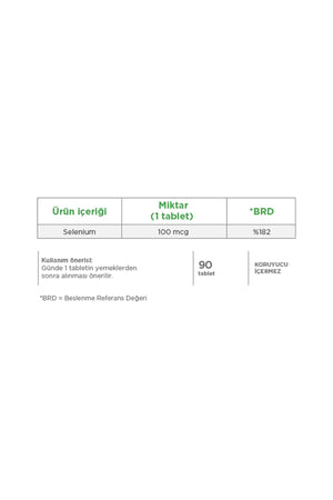 Dynavit Selenium 100 mcg 90 Tablet