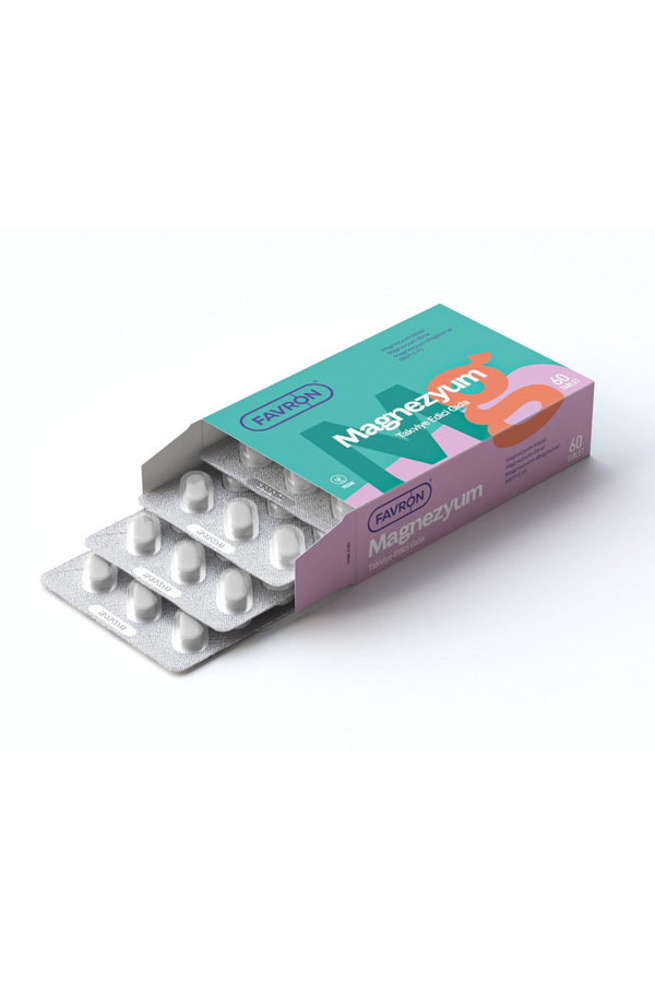Favron Magnezyum 170 mg 60 Tablet