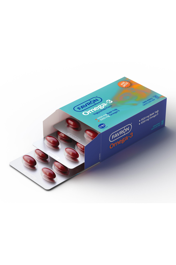 Favron Omega-3 30 Kapsül
