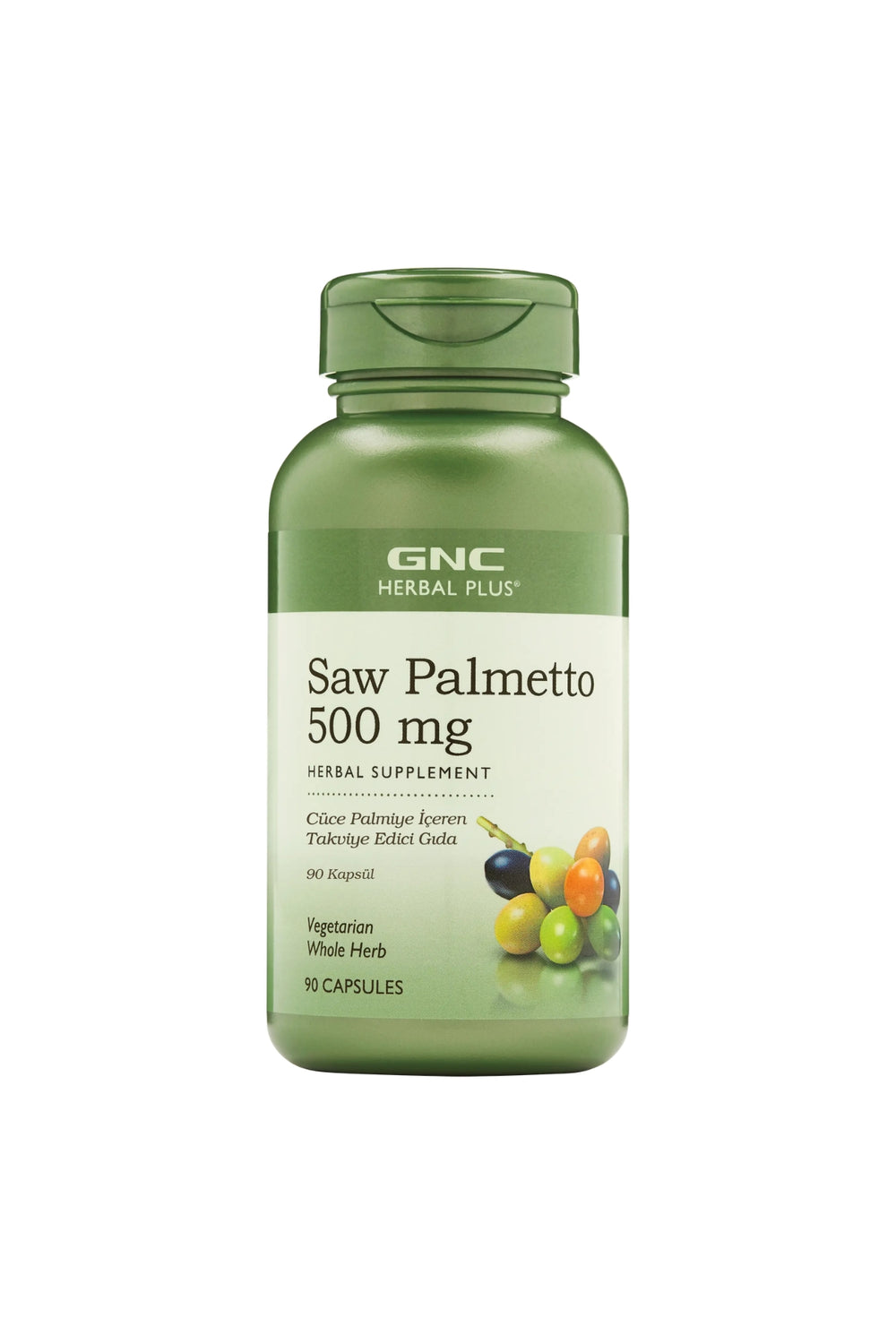GNC Herbal Plus Saw Palmetto 500 mg 90 Kapsül