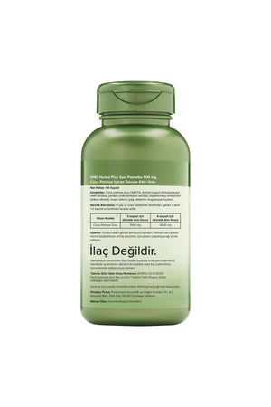 GNC Herbal Plus Saw Palmetto 500 mg 90 Kapsül