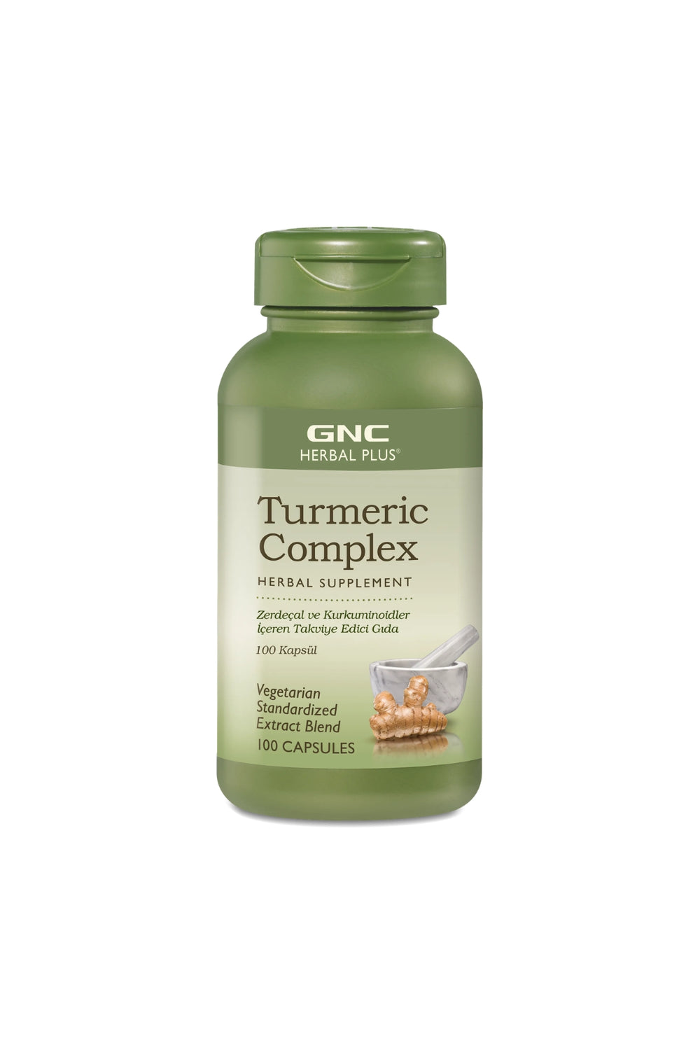 GNC Herbal Plus Turmeric Complex 100 Kapsül