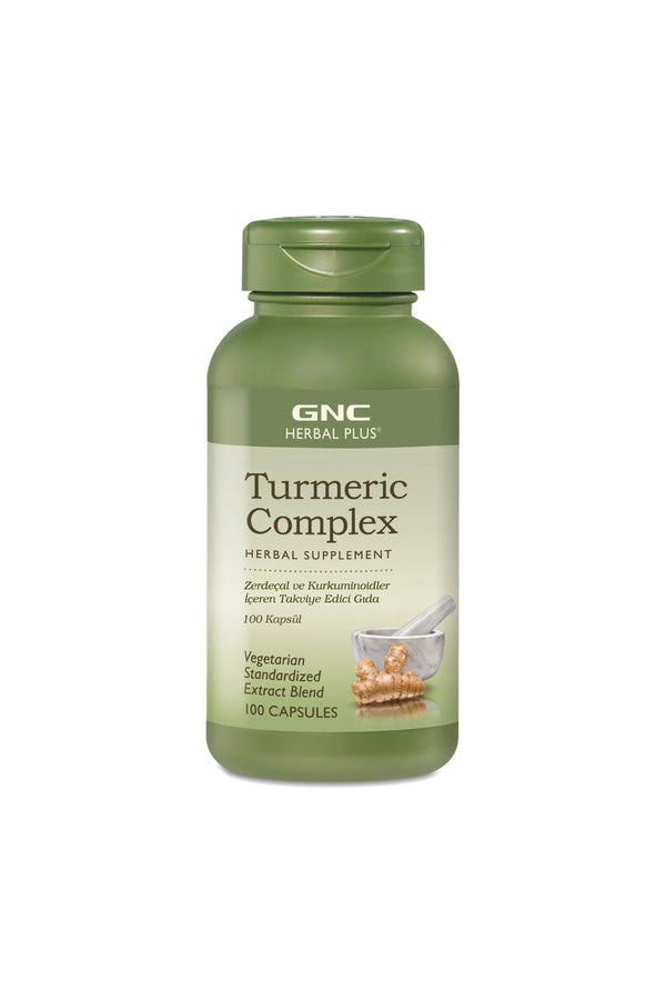 GNC Herbal Plus Turmeric Complex 100 Kapsül