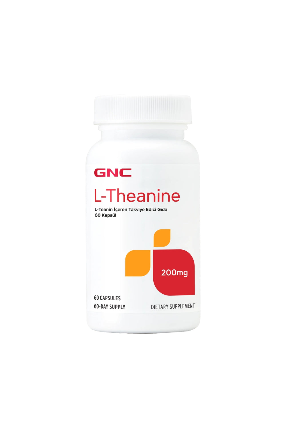 GNC L-Theanine 200 mg 60 Kapsül