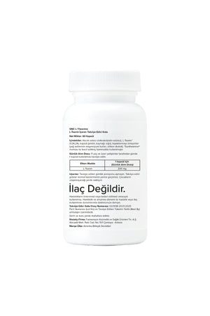 GNC L-Theanine 200 mg 60 Kapsül
