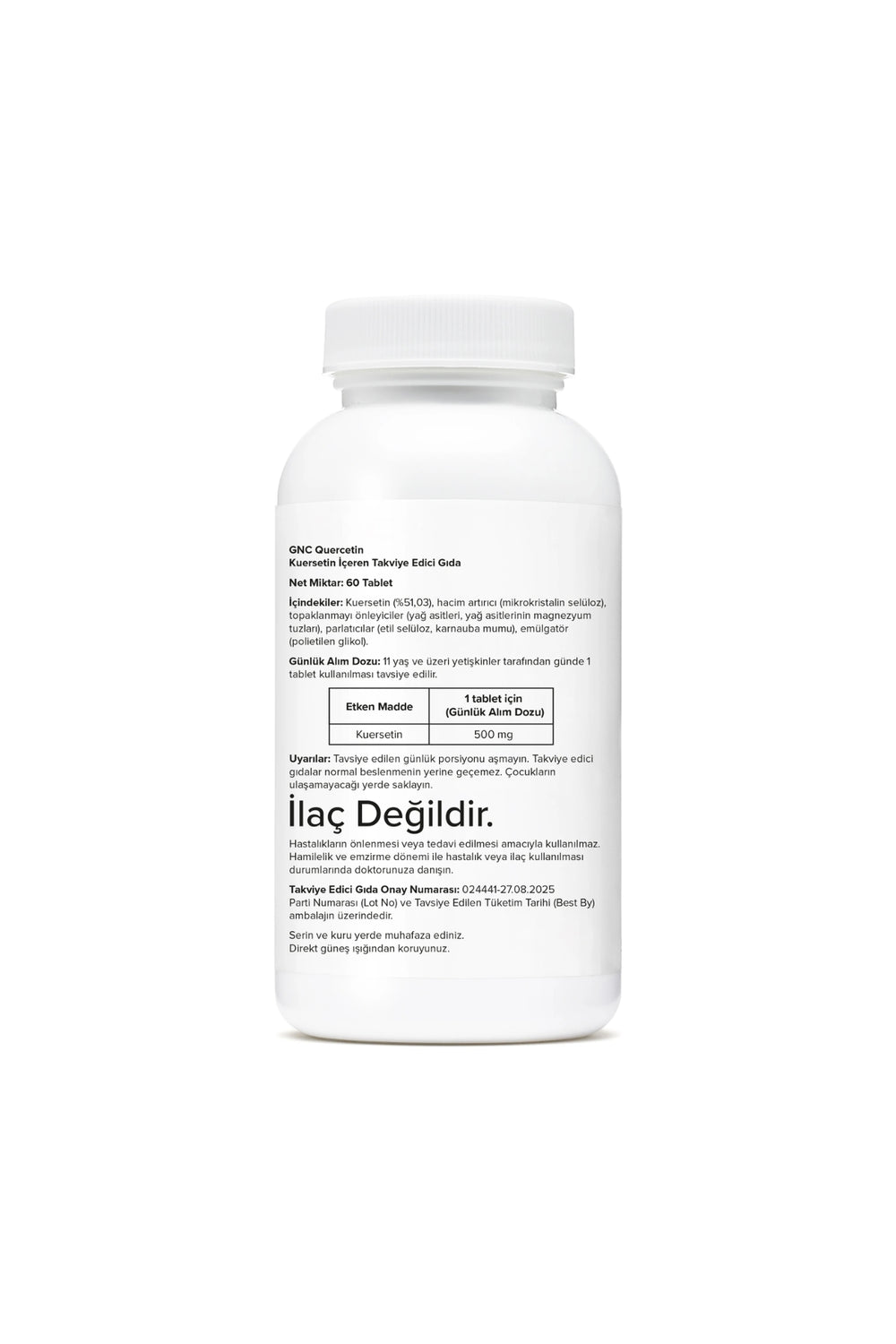 GNC Quercetin 500 mg 60 Tablet