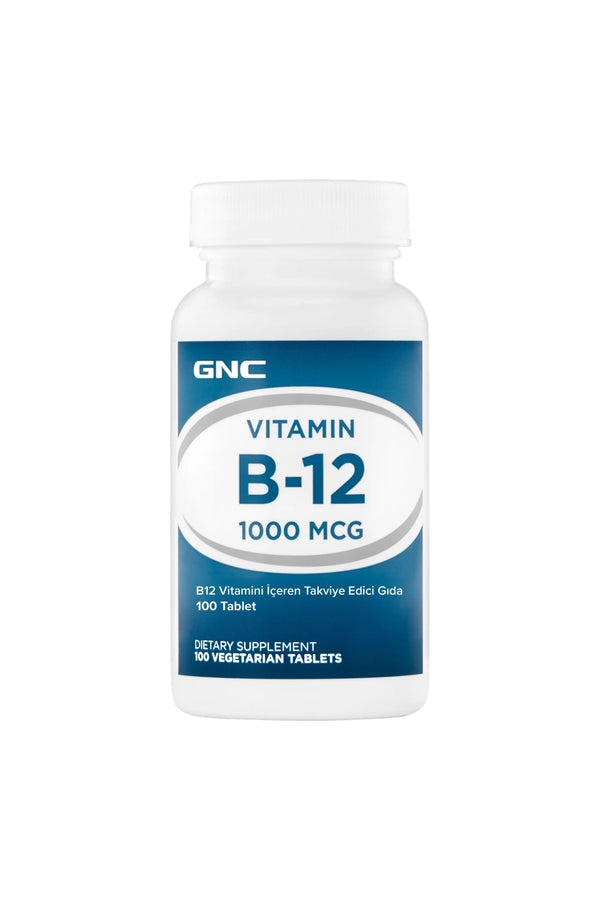 GNC Vitamin B12 1000 mcg 100 Tablet