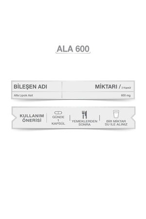 Goodday ALA 300 600 mg 60 Kapsül