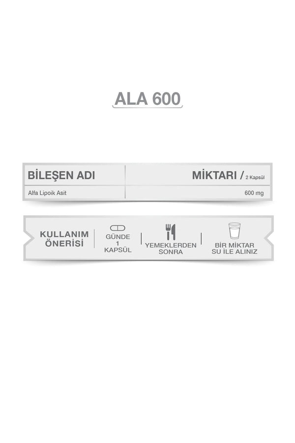 Goodday ALA 300 600 mg 60 Kapsül