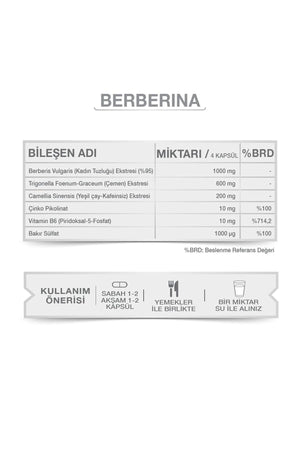 Goodday Berberina 60 Kapsül