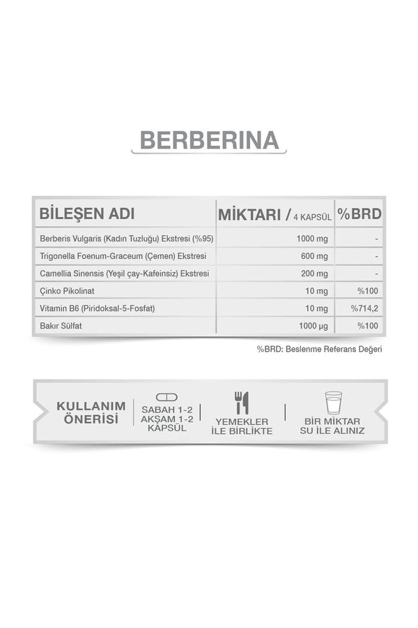 Goodday Berberina 60 Kapsül