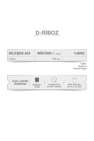 Goodday D-Riboz 5000 mg 30 Saşe