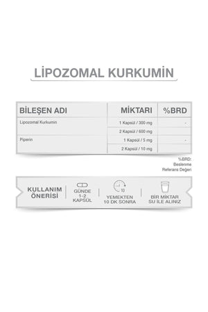Goodday Lipozomal Kurkumin 300 mg 30 Kapsül