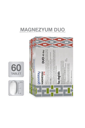 Goodday Magnesium Plus Duo 125 mg 60 Tablet