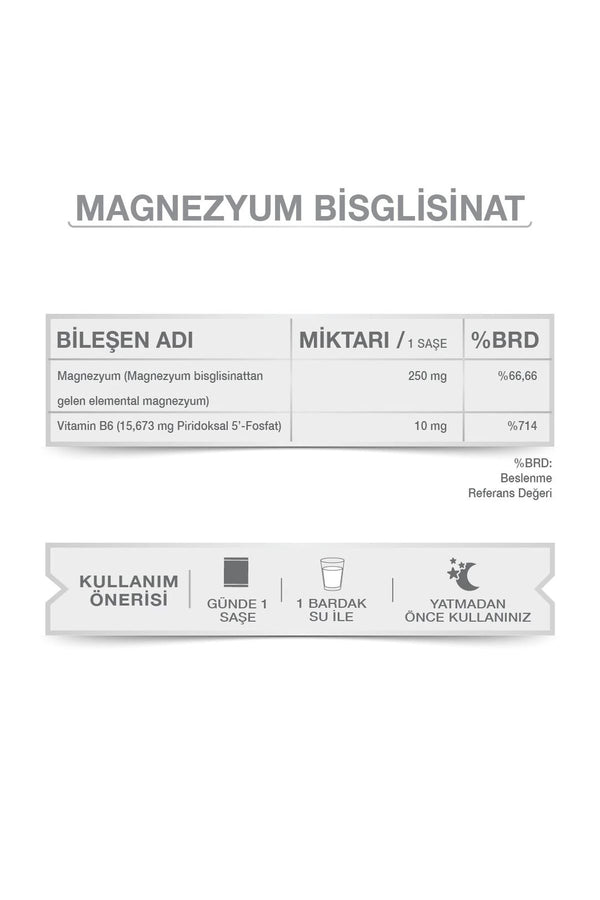 Goodday Magnesium Plus G & P5P 250 mg 30 Saşe