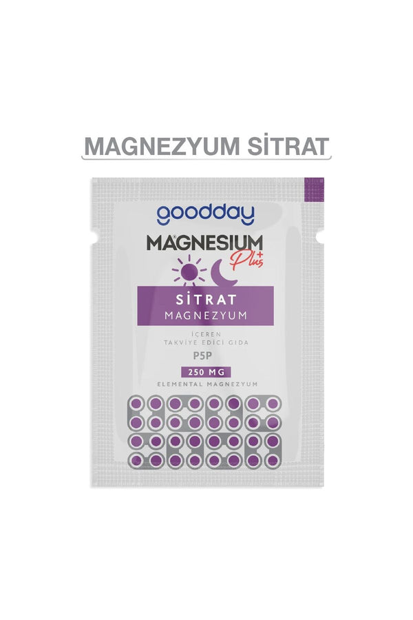 Goodday Magnesium Plus S 250 mg 30 Saşe