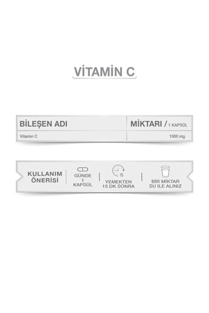 Goodday Vitamin-C 1000 mg 60 Kapsül