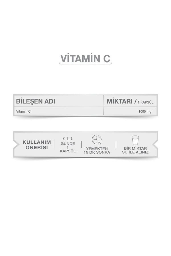 Goodday Vitamin-C 1000 mg 60 Kapsül