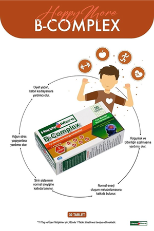 HappyMore B Complex 30 Tablet