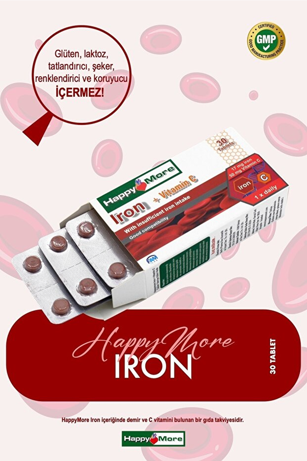 HappyMore Demir 30 Tablet