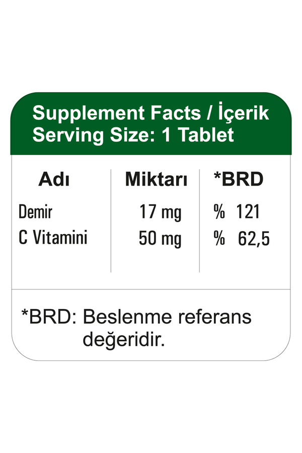 HappyMore Demir 30 Tablet
