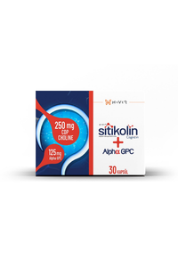Haver Sitikolin Cognizin & Alpha-GPC (Alfa-Gliserofosfokolin) 30 Kapsül
