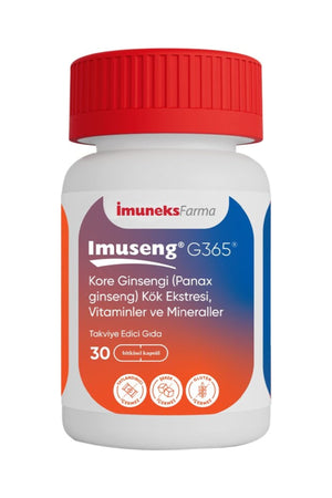İmuneks Imuseng G365 30 Kapsül