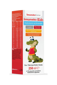 İmuneks Kids Multivitamin ve Mineraller 250 ml