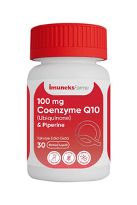İmuneks Koenzim Q-10 (Ubikinon) & Piperin 100 mg 30 Kapsül