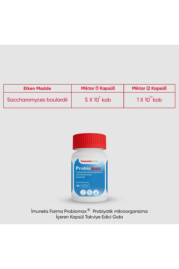 İmuneks Probiomax 10 Kapsül