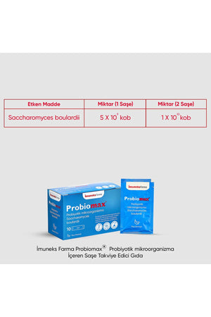 İmuneks Probiomax 10 Saşe