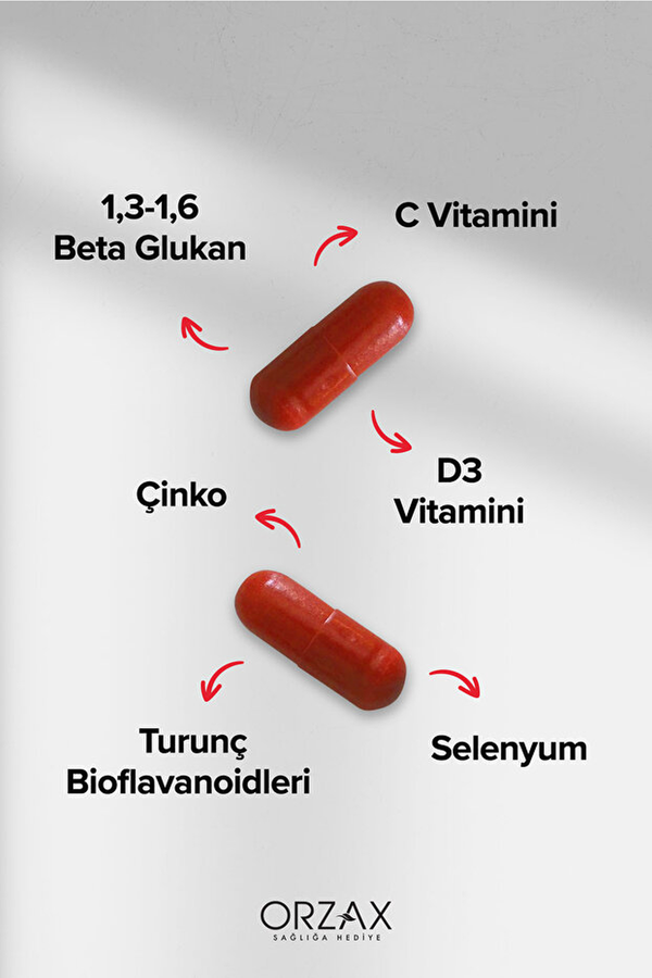 Orzax İmunol Complex 30 Kapsül