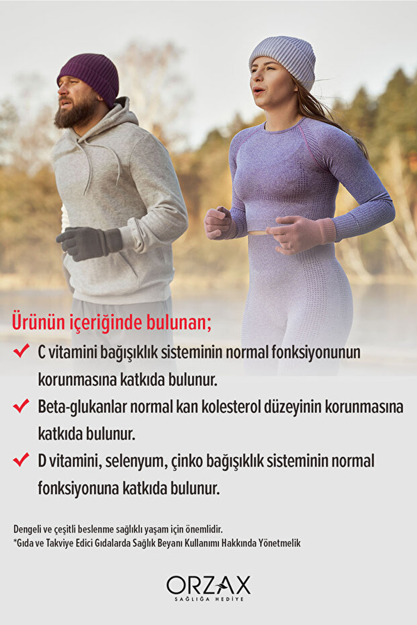 Orzax İmunol Complex 30 Kapsül