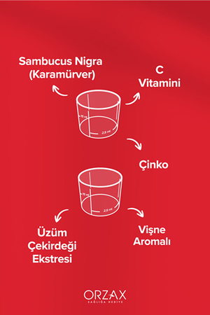 Orzax İmunol Sambucus 150 ml
