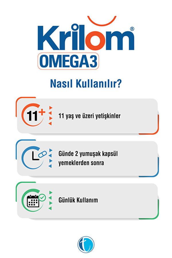 Krilom Omega-3 100 Kapsül